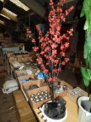 Artificial Blossom Tree In Pot