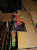 Box Containing 100 Maxim Telephone Headsets