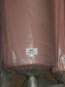 Roll of Pink Bed Sheet Material