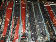 Fifty 100% Silk Ties (Assorted Colours and Styles)