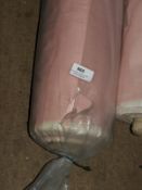 Roll of Pink Bed Sheet Material