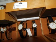 Two Sets of Ladies & Gents Wristwatches in Present