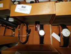 Two Sets of Ladies & Gents Wristwatches in Present