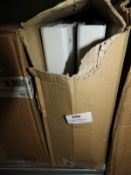 Ten White 25mm Lever Arch Folders