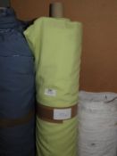 52m Roll of Lemon Fabric