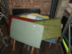 Fifteen Assorted Upholstered Single Headboards