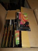 Box Containing 100 Maxim Telephone Headsets