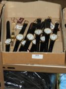 Ten Assorted Wristwatches