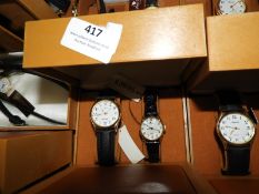 Two Sets of Ladies & Gents Wristwatches in Present