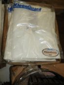 Fourteen Kimberly Clark a10 Disposable Overalls