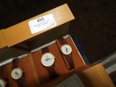 Two Sets of Ladies & Gents Wristwatches in Present