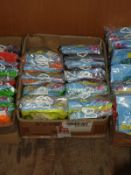 Box of 20 Inflatable Backpacks (Various Colours)