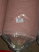 Roll of Pink Bed Sheet Material