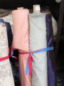 Approximately 50m of Assorted Curtain Fabric