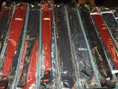 Fifty 100% Silk Ties (Assorted Colours and Styles)