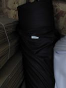 Roll of Black Stretch Fabric