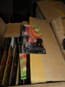 Box Containing 100 Maxim Telephone Headsets