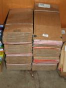 Eight Packs of 25 Packaging Boxes