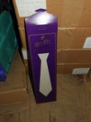 Box Containing 250 Geno Poly Silk Tie Wallets