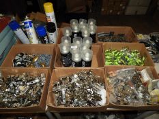 Nine Boxes of Assorted Earplugs, Cantilever Hinges