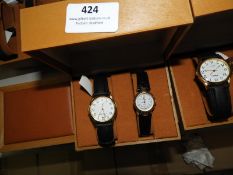 Two Sets of Ladies & Gents Wristwatches in Present