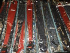 Fifty 100% Silk Ties (Assorted Colours and Styles)