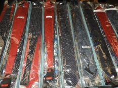 Fifty 100% Silk Ties (Assorted Colours and Styles)