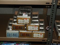 Six Boxes Containing Silver Coloured Asian Style B