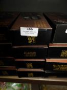 Four 12 Way Faux Leather Belts