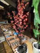 Artificial Blossom Tree In Pot