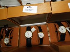 Two Sets of Ladies & Gents Wristwatches in Present