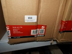 Ten Five Star Red Lever Arch Folder