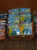 Box of 20 Inflatable Backpacks (Various Colours)