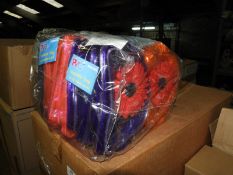 Sixty PVC Cosmetics Bags (Various Colours)