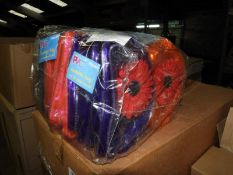 Sixty PVC Cosmetics Bags (Various Colours)