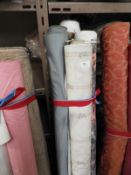 Approximately 50m of Assorted Curtain Fabric