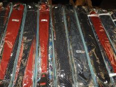 Fifty 100% Silk Ties (Assorted Colours and Styles)