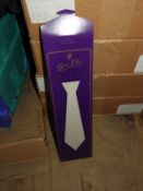 Box Containing 250 Geno Poly Silk Tie Wallets