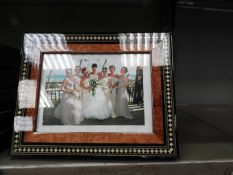 Six 5x7 Inlaid Photo Frames