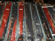 Fifty 100% Silk Ties (Assorted Colours and Styles)