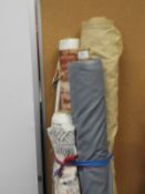 Approximately 50m of Assorted Curtain Fabric