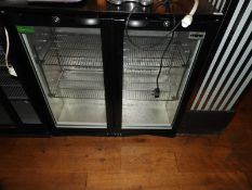 *Rhino Two Door Undercounter Bottle Cooler