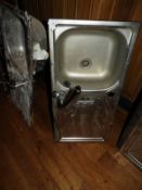 *Stainless Steel Wash Hand Basin with Drainer and