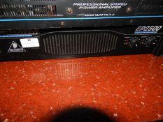 *Europower EP2500 2x1200W Power Amplifier