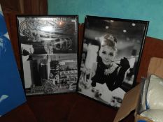 *Two Poster Prints - Audrey Hepburn