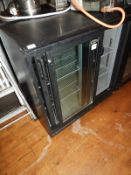 *Infraco Two Door Bottle Cooler Enclosed by Slidin