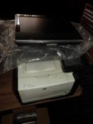 *HP Colour Printer and a Goodmans Flatscreen Monit