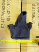 Box of 450 Medium Baby Pink Hoodies for Teddies an