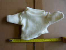 Box of 500 Medium Cream Jumpers for Teddies and Do