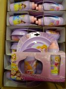 *Box of 12 Disney Princess Four Piece Dinner Sets